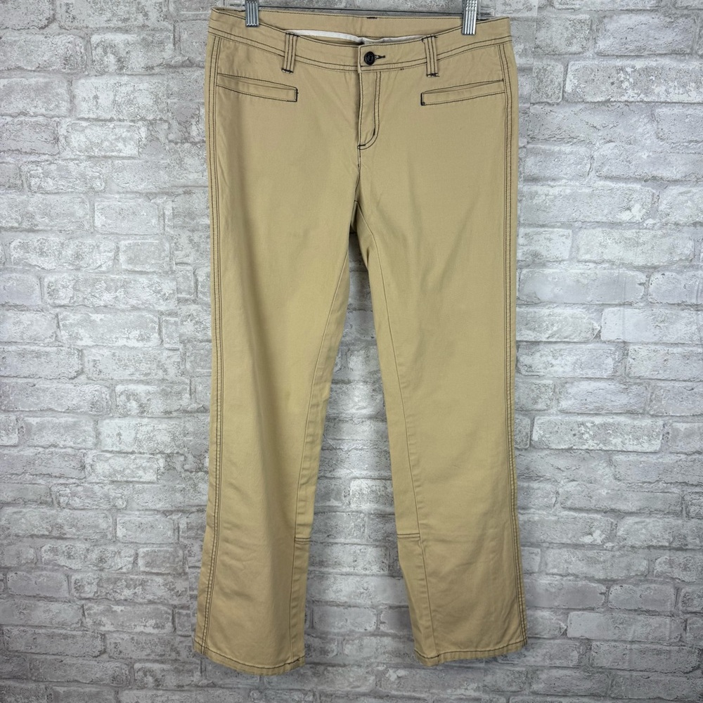 Vintage Prana Low Rise Boot Cut Pants Size 6 Tan‎ Women’s Outdoor Boho